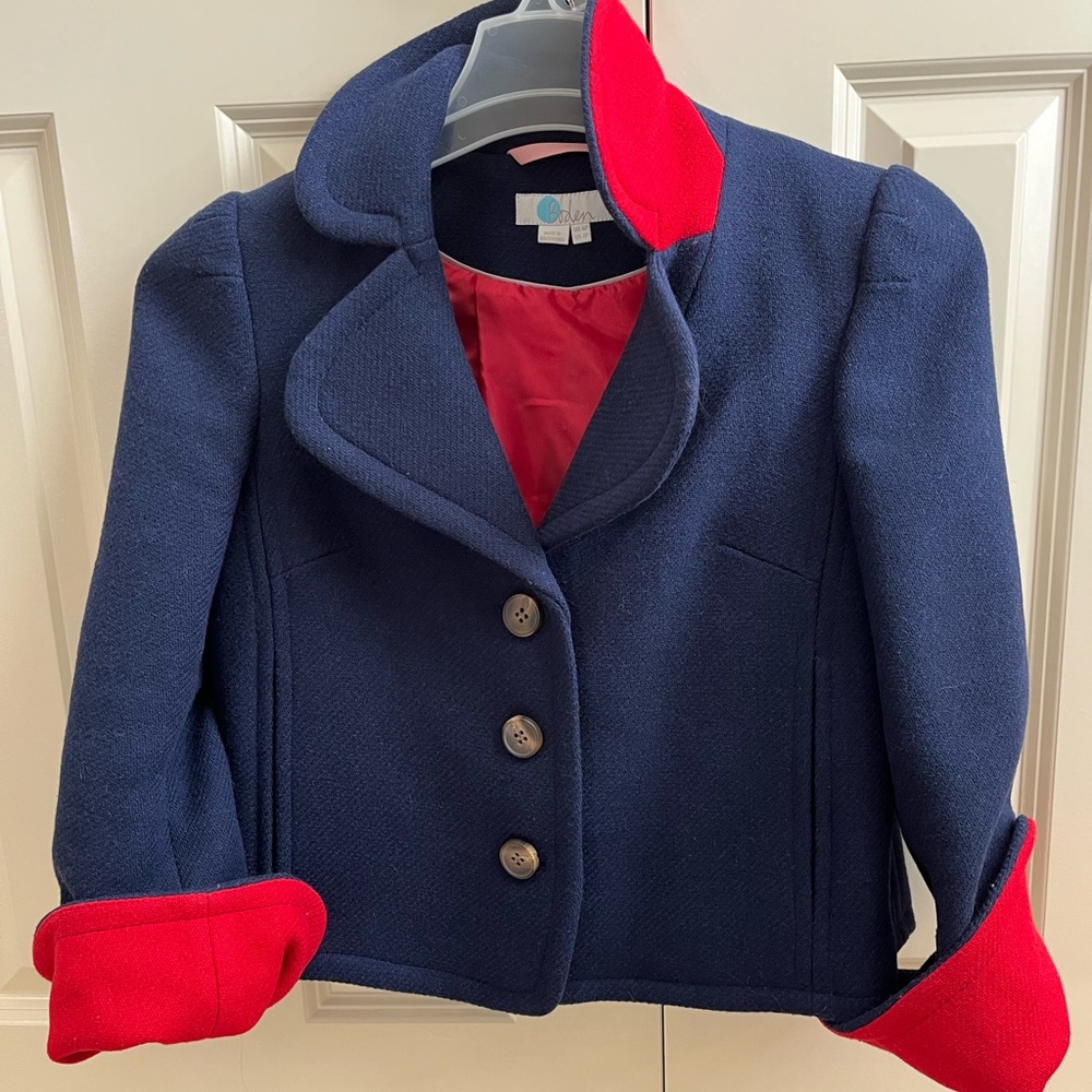 Boden Navy Peacoat Jacket